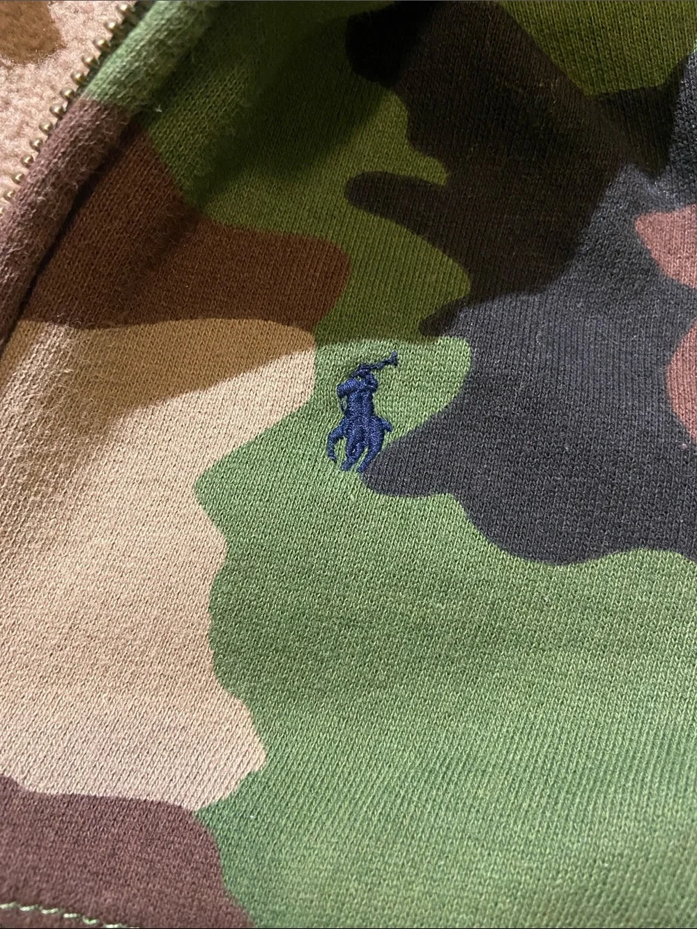 Polo Ralph Lauren Camo Zip-Up Hoodie SZ 2T toddler/baby boy